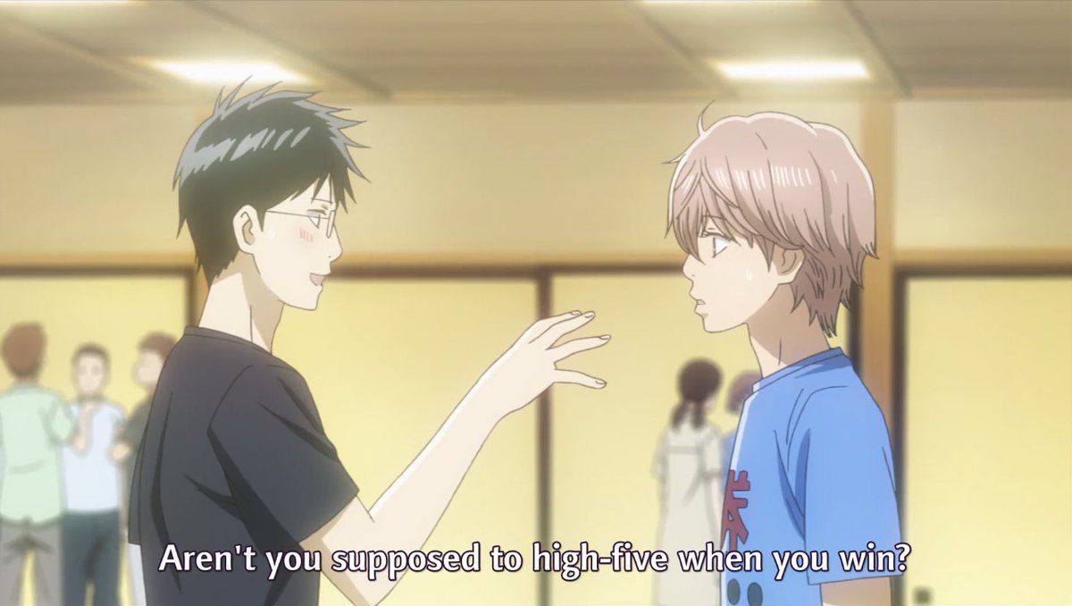Cant wait for the day Taichi will give Arata his damn high five 