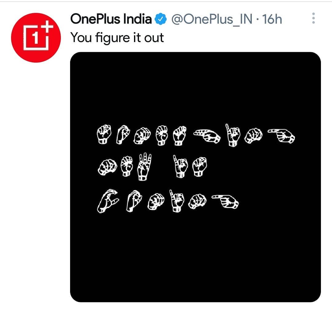 64_BitTech's tweet image. "Something New is Coming" | This is What OnePlus has Tweeted on Their Official Twitter Handle in Some Cryptic Language 🙆‍♂️
.
So What's Coming? Some Reports are Saying That It's the OnePlus Nord2 🤔
.
.
#Oneplus #OneplusGlobal #OneplusIndia #OneplusNord #OneplusNord2 #Nord #Nord