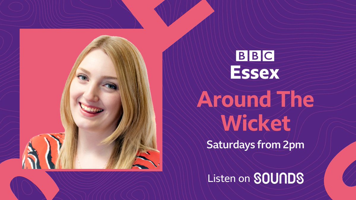 BBC Sport Essex (@bbcessexsport) on Twitter photo On Around the Wicket with <a href="/VictoriaPolley/">Victoria Polley</a> from 2pm:
▪️ Updates on <a href="/EssexCricket/">Essex Cricket</a> and @Sunriserscrick
▪️ Peter Such <a href="/thespinacademy/">Peter Such @ The Spin Academy</a>
▪️<a href="/AythorpeCricket/">Aythorpe Roding CC</a>
▪️<a href="/googlyfund/">The Googly Fund</a>
▪️@sammyd767 on <a href="/MattersCounty/">County Cricket Matters</a>
▪️Players Playlist with <a href="/VilliersMady/">Mady Villiers</a>
Listen 👉 bbc.in/2RHIy8z On Around the Wicket with <a href="/VictoriaPolley/">Victoria Polley</a> from 2pm:
▪️ Updates on <a href="/EssexCricket/">Essex Cricket</a> and @Sunriserscrick
▪️ Peter Such <a href="/thespinacademy/">Peter Such @ The Spin Academy</a>
▪️<a href="/AythorpeCricket/">Aythorpe Roding CC</a>
▪️<a href="/googlyfund/">The Googly Fund</a>
▪️@sammyd767 on <a href="/MattersCounty/">County Cricket Matters</a>
▪️Players Playlist with <a href="/VilliersMady/">Mady Villiers</a>
Listen 👉 bbc.in/2RHIy8z