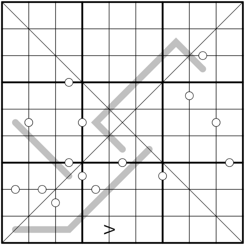 CanePuzzles's tweet photo. I just published my "Palindrome Secret Difference Sudoku X" puzzle on Logic Masters Germany! You can find it here: https://t.co/1OuEub5Vzt Have fun! https://t.co/RrrFlFihnj