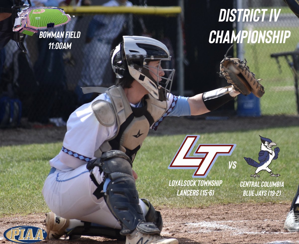 The Lancers are back in action on Saturday at Bowman Field for the 2021 District IV Championship. Let’s fill the seats with the Township! #ForTheTeam

For tickets to the game, visit piaad4.hometownticketing.com/embed/all. Tickets will not be sold at the gate