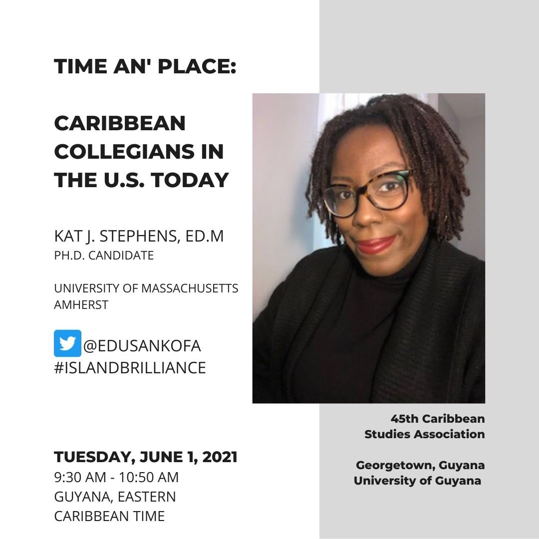 CST_Digital_'s tweet photo. @CST_Digital_ founder is presenting at upcoming @CaribbeanSAssoc conference! #IslandBrilliance #CSA2021 #GuyaneseScholar #ReturntoMotherland https://t.co/HWa6z36LIm