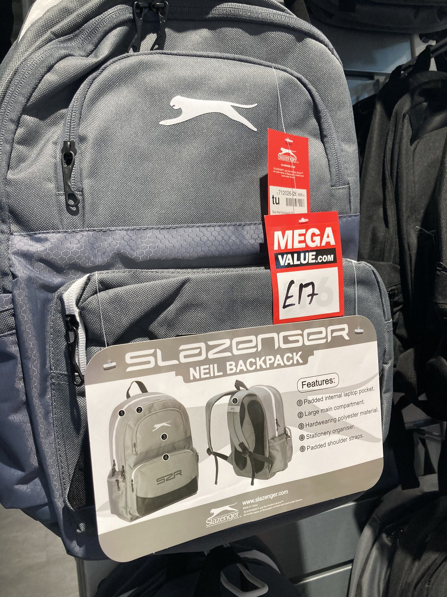 Slazenger store neil backpack