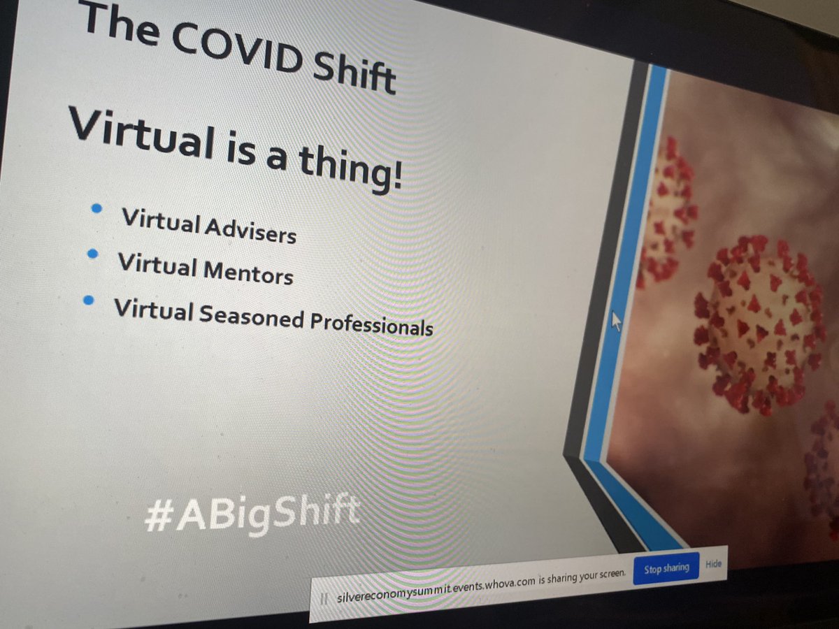 Yup, Virtual is a thing!  <a href="/Boomers_Plus/">BoomersPlus</a> #SilverEconomySummit
