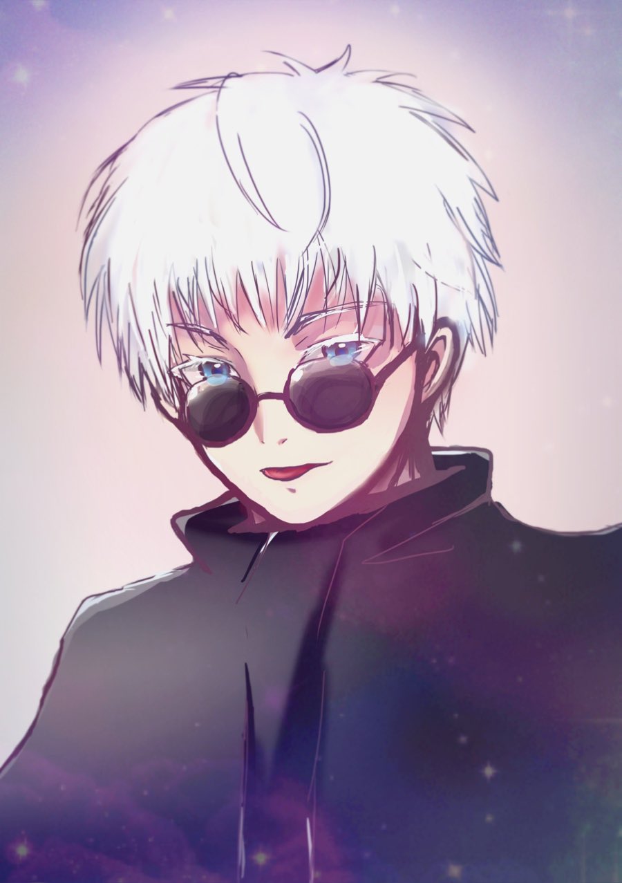 アチャミン 初めて呪術廻戦の五条先生描いてみた サングラス姿良いと思う 呪術廻戦イラスト 呪術廻戦 五条先生 五条悟 T Co Fha2zy44l4 Twitter