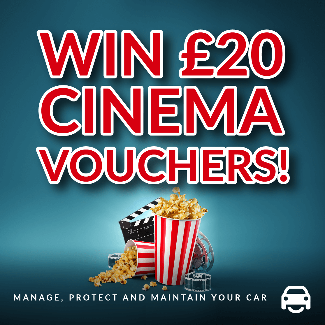 To celebrate the re-opening of cinemas, we’re giving you the chance to #win £20 Vue Cinema vouchers!
To enter:
Follow <a href="/motoreasy/">MotorEasy</a>
Like and RT this tweet

Tag a friend for an extra entry! 

Ends: 03/06/21
T’s &amp; C’s: bit.ly/34obdCk

#competition #giveaway #doyoumotoreasy