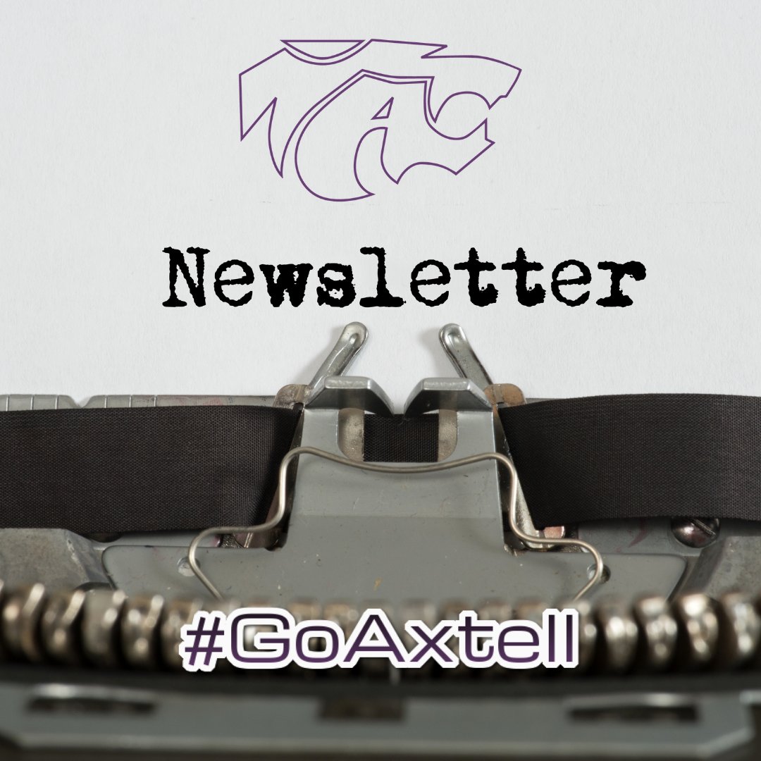axtellwildcats's tweet photo. Click the link for our June/July newsletter. #GoAxtell #axtellwildcats
https://t.co/AGFymcsLmB https://t.co/Xjwksydmnn