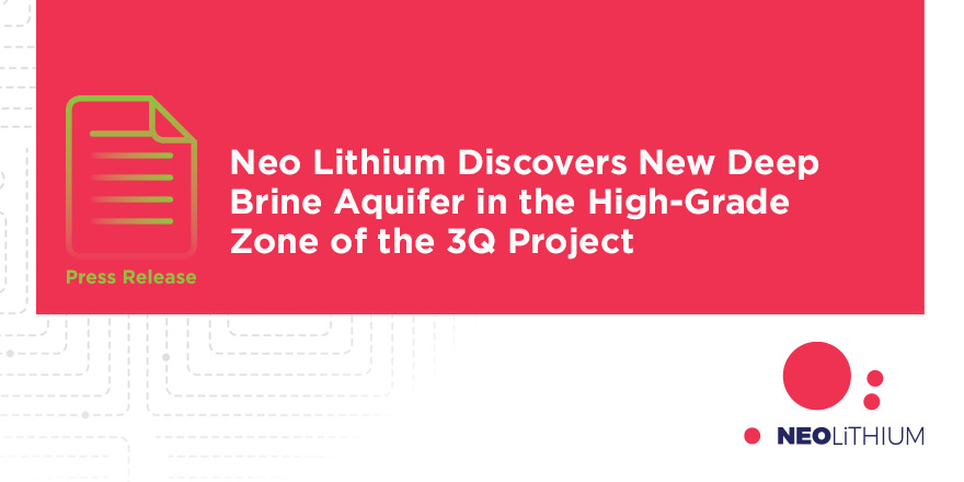 The Company expects to deliver a positive new resource update including all the new deeper and off-strike drill holes in Q2 2021
Read more: neolithium.ca/news-detail.ph…

#NeoLithium $NLC.V $NTTHF #NE2 #lithiumionbattery #electricvehicles #sustainability #greenenergy #EV #Lithiumbrine