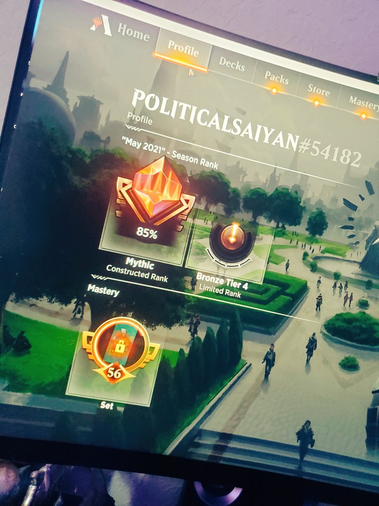 politicalsaiyan's tweet photo. I've recently been watching @filipamtg on twitch she motivated me to get here! Thanks for you content 🙏🏽!
#MTGArena #mtgmythic #MTGStrixhaven #mtgaddict #mtgbrew #mtgstandard #mtghistoric #SAPO #grateful #humble #twitch
Look mom!!! 😁 https://t.co/Ei131RLuQR