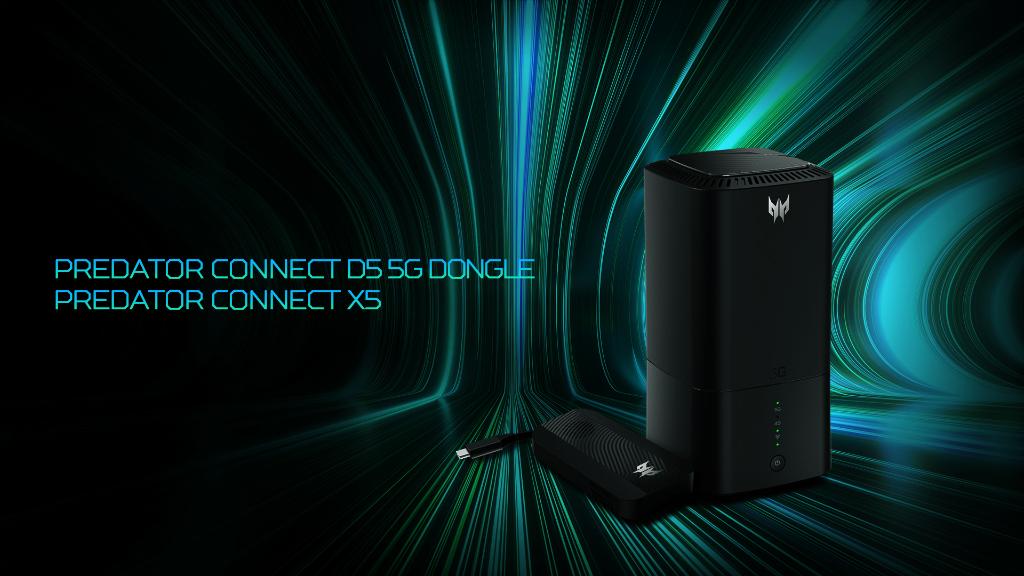 myacer_official's tweet photo. With #PredatorConnect, you now have a one-stop killer 5G connection to keep you plugged in and ready for peak performance at all times with the power of:
✅ Predator Connect 5G Dongle
✅ Predator Connect X5 5G CPE
Connect with #NextAtAcer here: https://t.co/NIJzdXd4yS https://t.co/v9dXyVUA2I