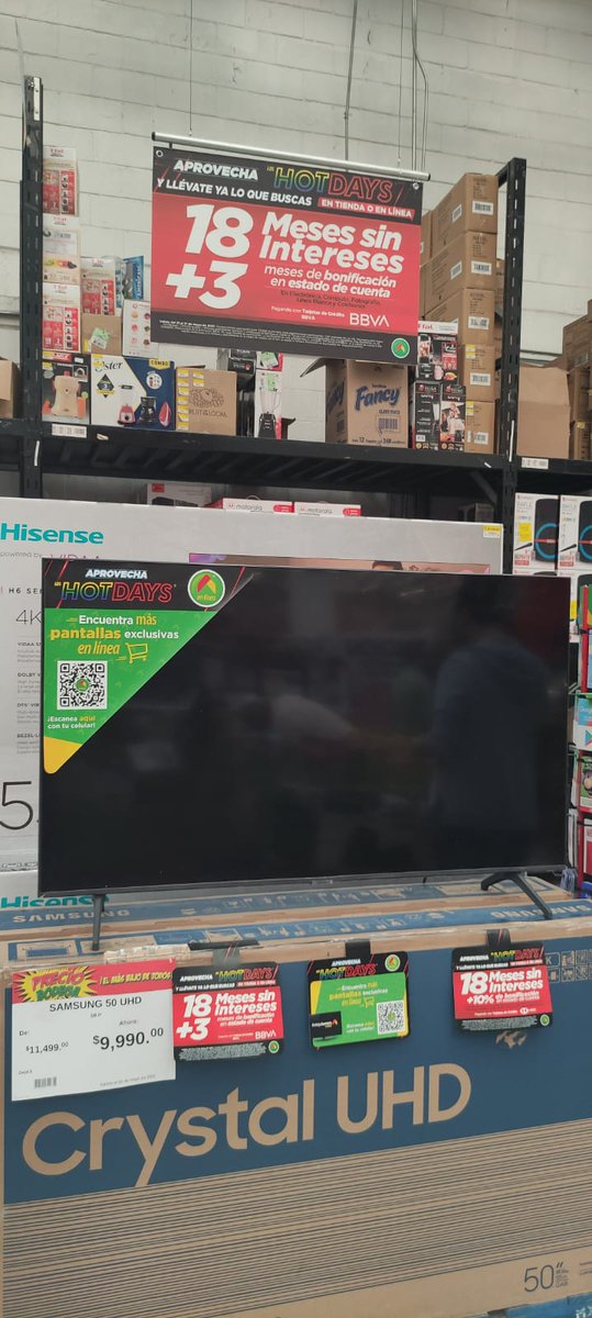 Por fin!! Hasta que encuentro la pantalla perfecta! 😎 estos #HotDaysEnBodega de <a href="/BodegaAurrera/">Bodega Aurrera</a> me están ayudando a poder ver tooodas las series como se debe! Comper me voy a ver una peli!