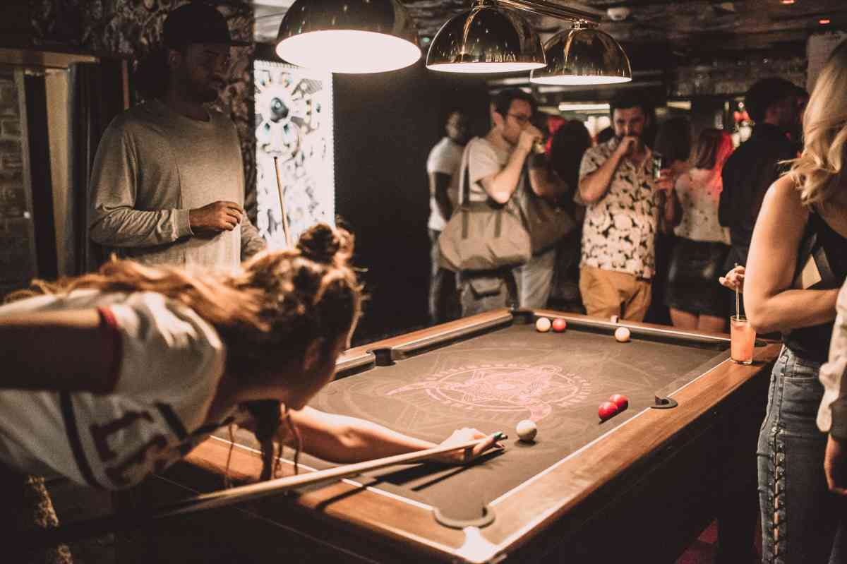 🎱 Pool table open. All Day, Every Day. 🎱  
Our Pool + Bowling balls are some of the cleanest balls in London...
#bowling #pooltable