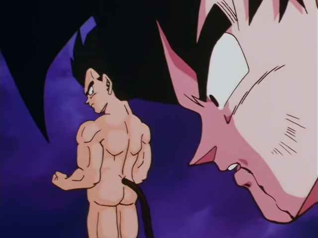 thecatsaysmooo's tweet photo. vegeta trending? look at his ass https://t.co/0EnDFIdca9