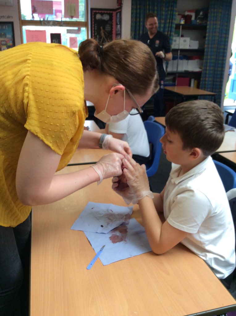 FryattRebecca's tweet photo. @GreenwoodSch @MissHickton @FhtYear6 What an amazing afternoon dissecting pig hearts to consolidate our learning for our enquiry ‘How can we save lives?’ We were very lucky to have an expert on hand, cardiac nurse - Holly Younger! https://t.co/VaW5Liy1XY