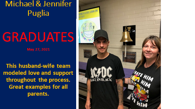 RHadulted's tweet photo. CONGRATULATIONS Mr. &amp; Mrs. Puglia!!! #anotherAEgraduate #OneTeamOneMissionOneRockHill  The reliable predictor of a child's success in school is their parent's education.  #ModelExpectations https://t.co/9aWmSwwm7J