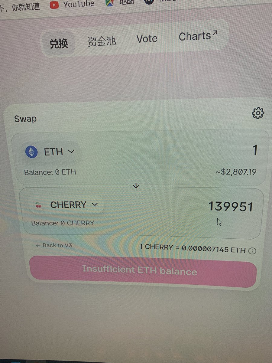 luanyx1's tweet photo. @CherryswapNet Is that real? https://t.co/pbe9QiTiLD