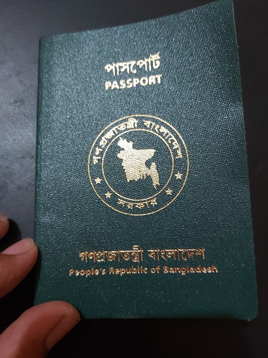 eeazim's tweet photo. #ExceptIsrael
My Passport
#Bangladesh #Israel https://t.co/rs8FYVndIc