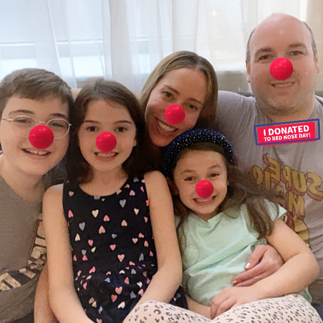 Today is #RedNoseDay so get your nose on and come support @chfund and @RedNoseDayUSA