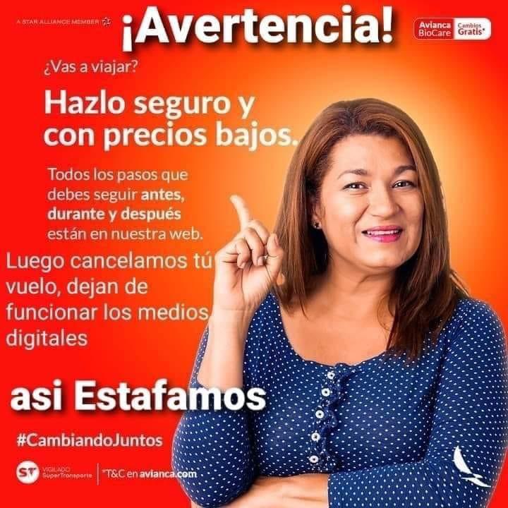 LoreGalan's tweet photo. @amvillegas_ @AviancaEscucha No. No compres!!!!! https://t.co/hRR2AO13qS
