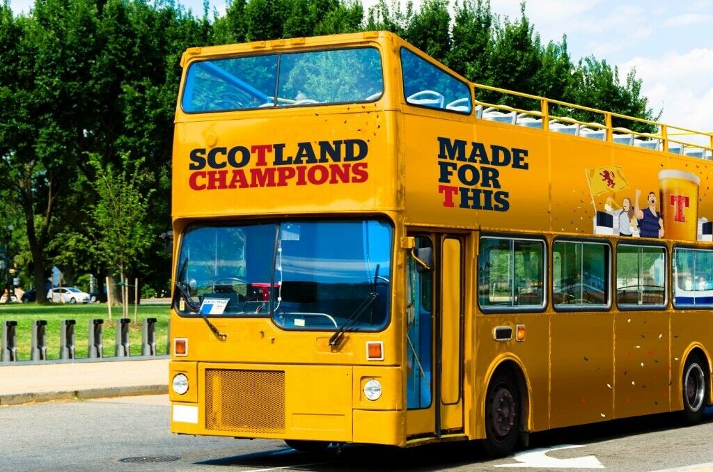 🚨 WANTED 🚨

• Vehicle no older than 23 years
• Must hold 26 national heroes and a big shiny trophy
• Splash-proof upholstery a must

Let's get <a href="/TennentsLager/">Tennent's Lager</a> the bus of our dreams <a href="/Stagecoach/">Stagecoach Festival</a> @Buses_McGills <a href="/on_lothianbuses/">Lothian Buses</a> 🙌

#MadeForThis 

bit.ly/3yMa1Xo