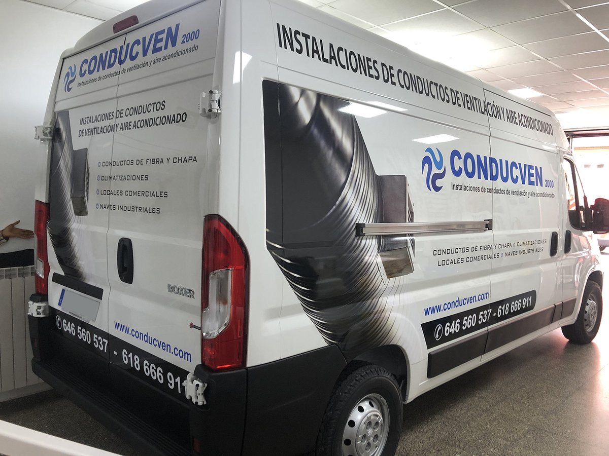 RotulosRichard's tweet photo. Una Furgoneta más rotulada para la flota de conducven, los especialistas en conductos de ventilación y aire acondicionado. 😄
https://t.co/ssjHlxyz5c
987 800 950 https://t.co/nIwS46oBt4