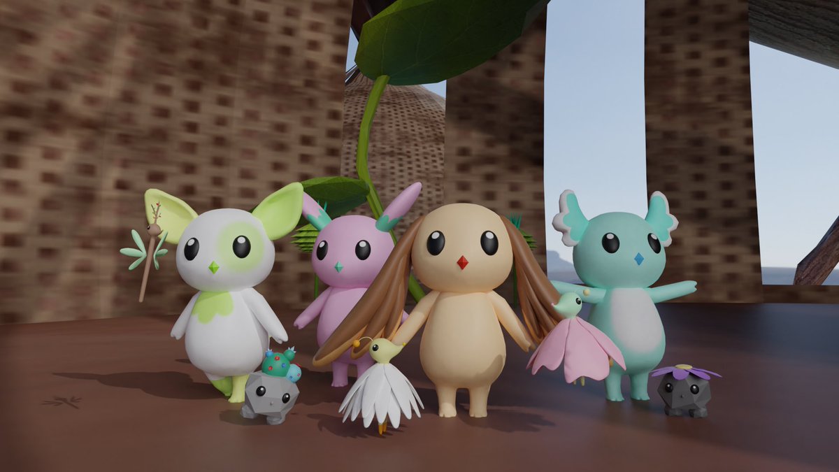 There's no better way to save the world than doing it with all of your friends ❤️
Illarya is a big family and this is only a bit of it!
#iko #gamedev #blender #render #uagames #game #indiegamedev #illarya #3d #3dmodeling