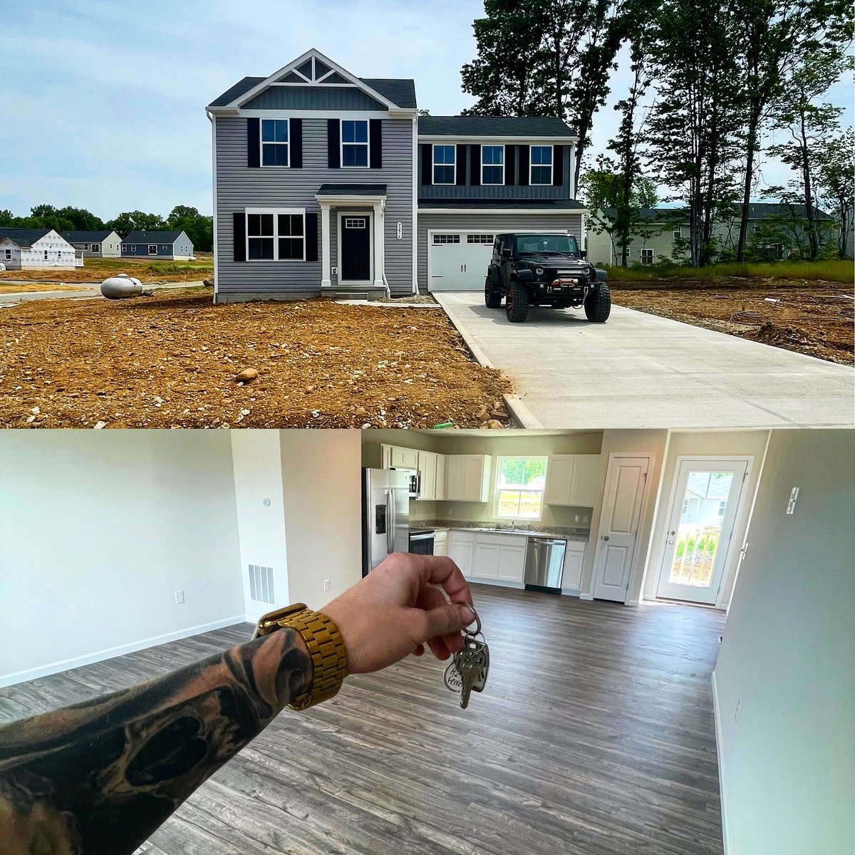 comife's tweet image. I am now officially a homeowner. #blessed