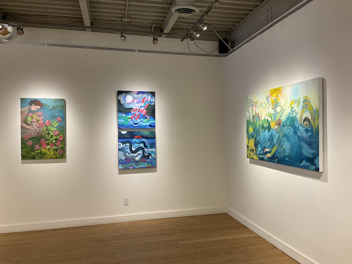 WallSpaceOttawa's tweet photo. Today is opening day of River Variations by Vanessa McKernan + Julie Gladstone! To celebrate, we are partnering with @ottriverkeeper and donating 10% of sales from this show made now through Sunday night. #rivervariations #ottawariverkeeper #loveourrivers #wallspacegallery https://t.co/h8xlBHD0R2