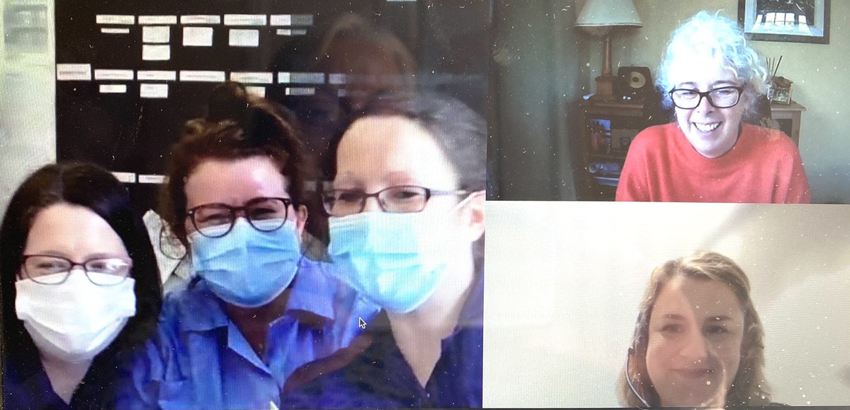 Fabulous to meet the team on ward B6 <a href="/DudleyGroupNHS/">The Dudley Group</a> for <a href="/GSFCentre/">The Gold Standards Framework</a> <a href="/hospiceuk/">Hospice UK</a> accreditation visit. So great to hear how your learning over the past year has embedded GSF in practice, providing compassionate &amp; personalised care for patients in their last days of life. Well done🌟