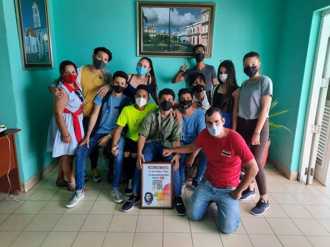 feemssp's tweet photo. El día de ayer, mediante videoconferencia se realizó el consejo provincial que liberó a Adrián García Pentón de su cargo como Pdte. Provincial. Se abre el camino hacia una nueva etapa en la FEEM espirituana. 🇨🇺
#SomosContinuidad #FEEMXCuba
#FEEMdeCuba @feem_cuba https://t.co/i3TAHB0eoE