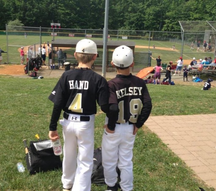 LSBR11's tweet photo. Flashback. These 2 #IndyTigers have been playing #LSBaseball together since 4. #LSLL T-ball #Cubs, LL #Allstars, Middle School #Brambears, JV #Rockridge, & now #IndyNation. Here they were as #LSEagles 8U! #HerculesHand #CKKelsey https://t.co/SfmDFyzSDD