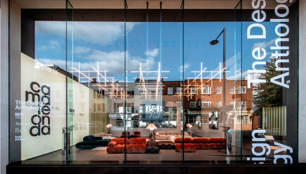 BeB_Italia's tweet photo. More than just physical exhibition. More than an open space. The reopening of B&amp;B Italia’s Flagship stores in Paris, London and Munich is a chance to explore ideas, creativity and  to experience quality and professionalism. https://t.co/CW0fsGjrtc