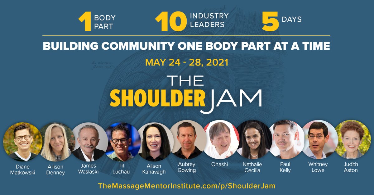OhashiMethod's tweet image. WOW!!!!! Over 500 people have joined Shoulder Jam!
bit.ly/ShoulderJamOha…
Ohashi will present in one hour. Even if you can't make the live course sign up and you'll have unlimited access to the recordings of Ohashi's presentation and over 10 other industry leaders. Sign up today