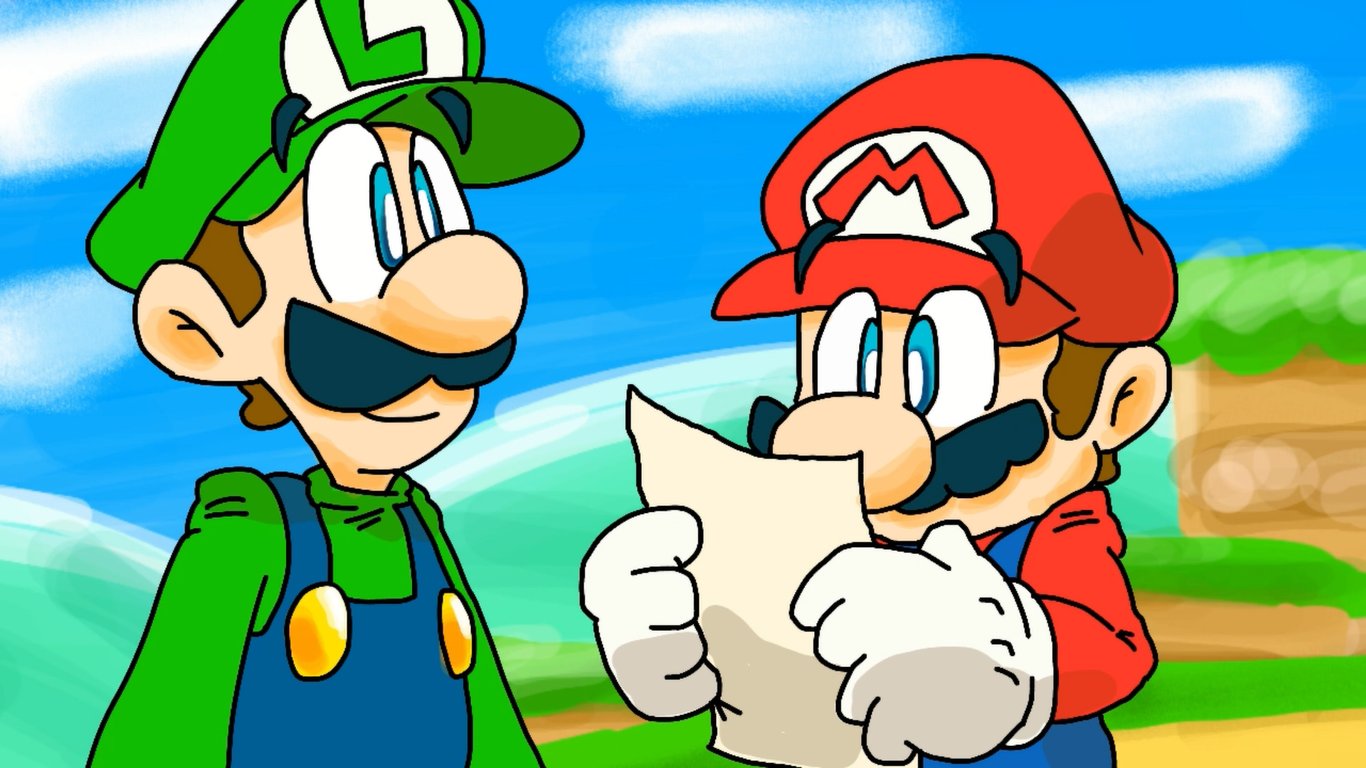 Maribou お知らせ 動画 マリオギャラリー 作品紹介 を公開しました T Co Kqac4sag4s Story ある日 キノコ王国のとある場所でルイージはたくさんのイラストが飾られた看板を発見しました そこにはどんなイラストが飾られているので