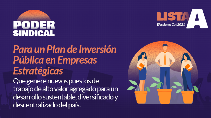 Poder_Sindical_'s tweet photo. 📢Vamos x más #PoderSindical para exigir un Plan de Inversión Pública en Empresas Estratégicas q responda a las necesidades de Chile y su pueblo!! 
Vota hoy en la https://t.co/AwQ8piCdpr x 9 consejer@s titulares y 1 suplente de la Lista A-Poder Sindical para el Chile que nace 💪 https://t.co/qYlnSCU84B