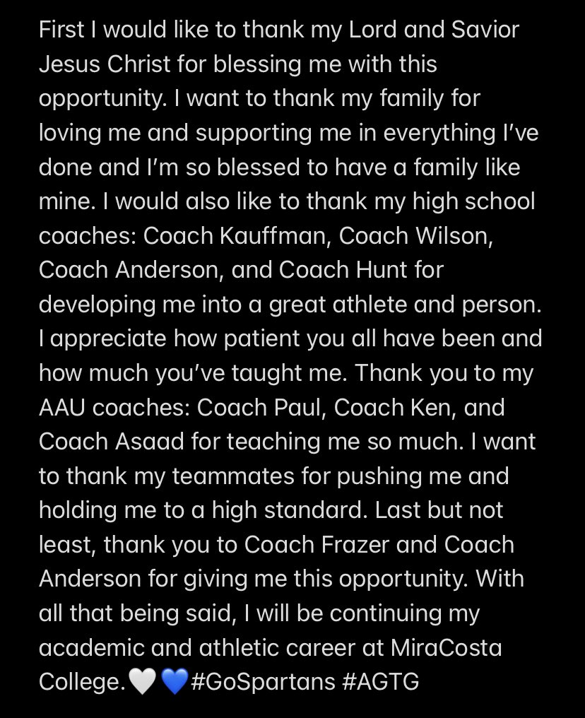 100% COMMITTED 🤍💙 @mccspartanhoops <a href="/coach_tanderson/">Tim Anderson</a> <a href="/chstitanhoops/">CHS Titan Hoops</a> <a href="/youngsaad21/">Asaad Robinson</a>