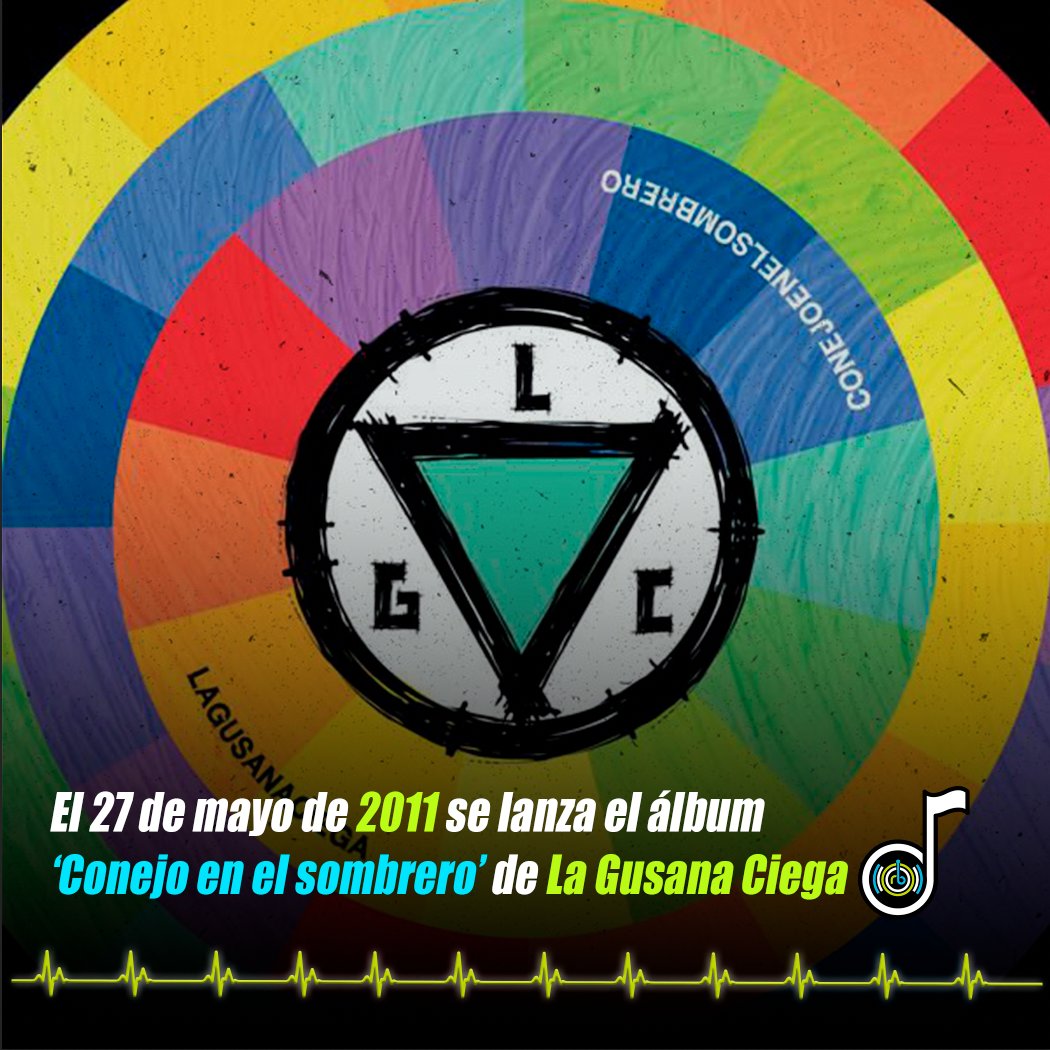 ruidoblancofm's tweet image. Hoy se cumplen 10 años del “Conejo en el sombrero” de @lagusanaciega , uno de los discos más importantes de la banda. 🤩📀🎸

¿Cuál es tu rola favorita? 😎

#RuidosdeAniversario