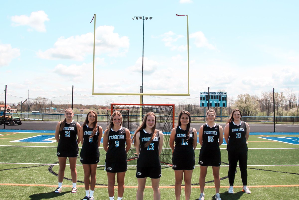 lax_frontier's tweet photo. It’s Game Day!! Today we take on @NW_Girlslax and will honor our 7 seniors for Senior Night! So proud of these girls and all they have and will accomplish! Come support Alicia, Lauren, Katherine, Cam, Aneeqa, Amelia, and Brinn tonight🥍🎊💙🤍🖤 https://t.co/yc5t3mS1XT