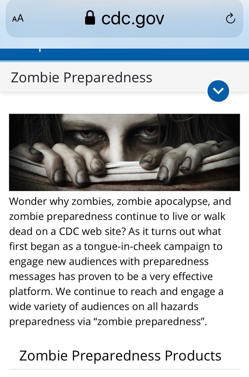 WakeTheFlockUp6's tweet image. Your #CDC.   Why?

#DefundCDC #EpicFail

cdc.gov/cpr/zombie/ind…