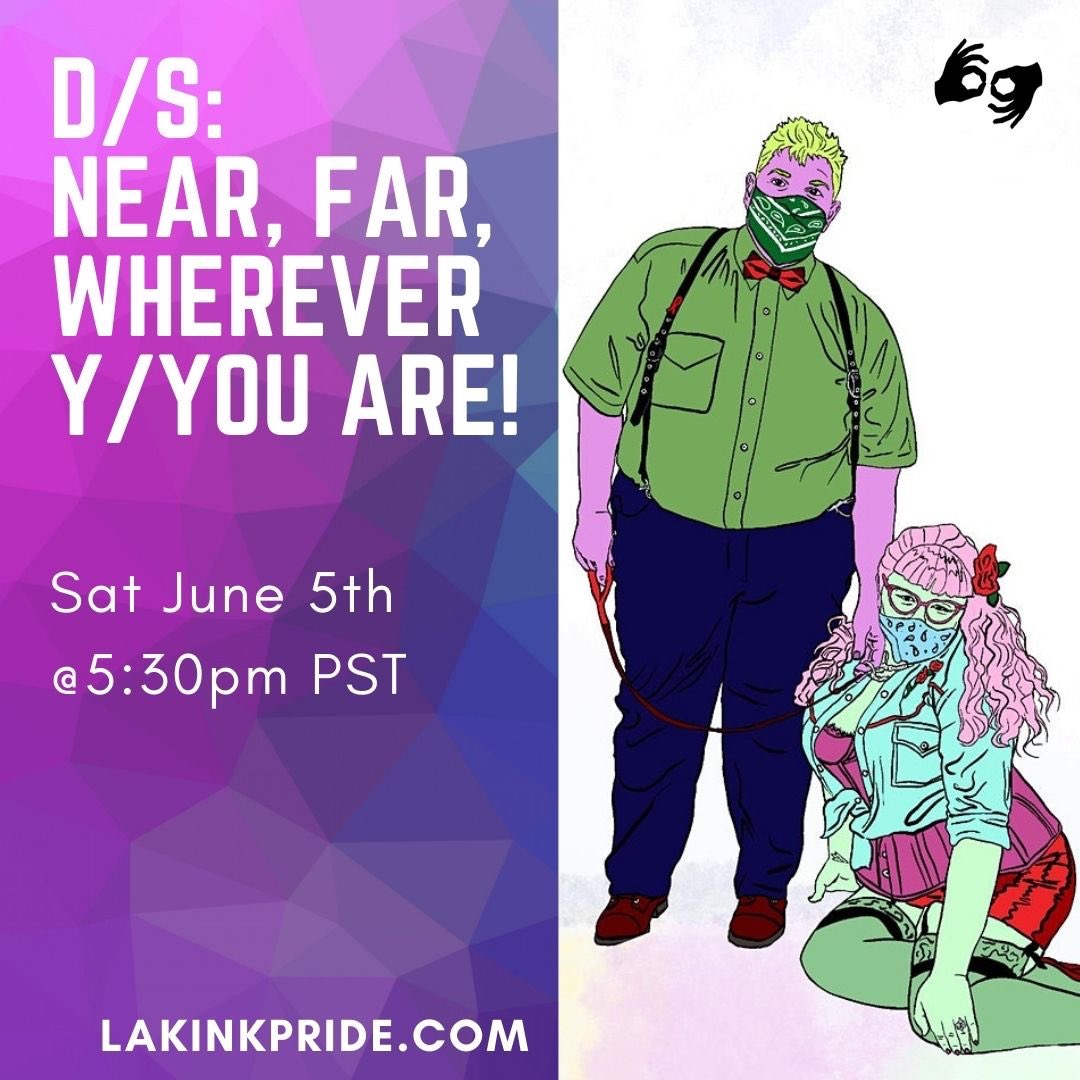 justineplays's tweet photo. 🌎 D/s: Near, Far, Wherever Y/you Are!⁠

💞 Presented by Lou &amp; ruby ⁠

☎️ Creating long distance power exchange through regular and intentional ritual.

📲 Online, must attend live.

🧏🏼‍♂️ ASL interpreted.

🎟 Sliding scale tix on Eventbrite.

🏳️‍🌈 https://t.co/c7iwaqpJmM https://t.co/TBRlBiKxxv