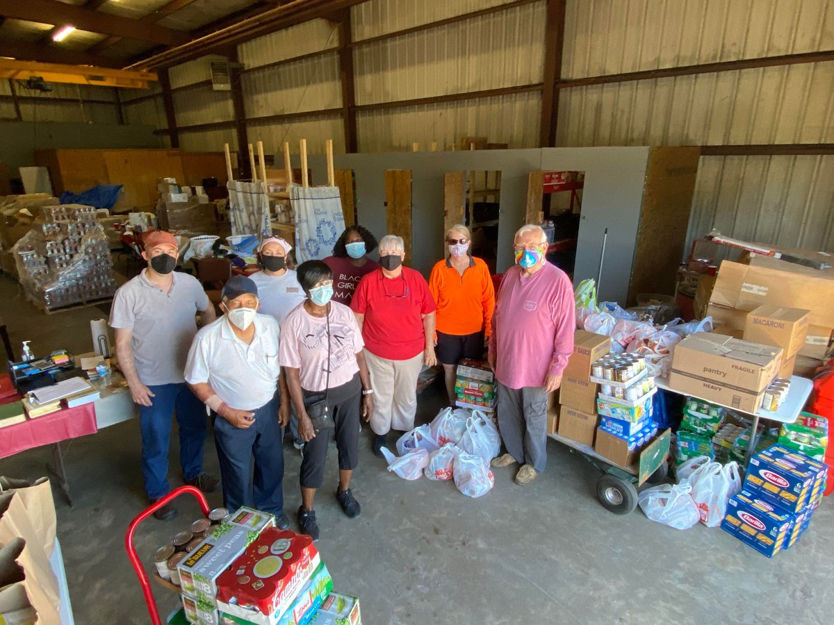 PbySouthLa's tweet photo. Members of the Synod of the Sun leadership council were in Lake Charles a couple of weeks ago, bringing food and supplies gathered by Presbyteries in the Synod to share with local partners in Lake Charles. https://t.co/geL6Ug8wEp