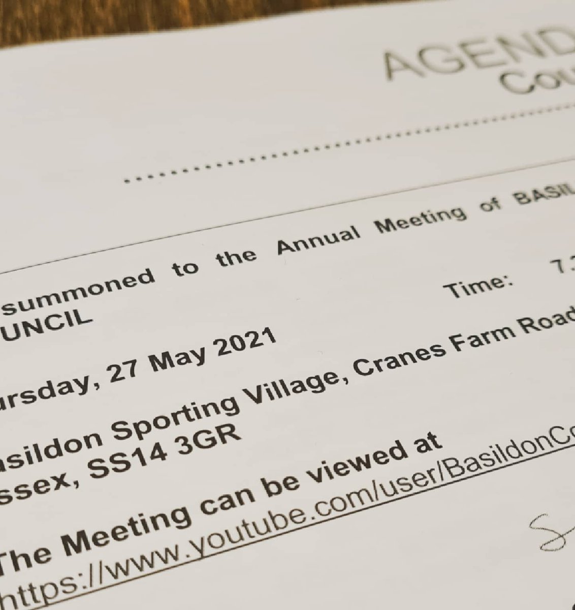 BasildonTories's tweet photo. Councillors are gathering for the Annual Meeting of @BasildonCouncil. It's time to #BuildBackBetter in #Basildon Borough. #Basildon2021 https://t.co/X7YpEMpyYt
