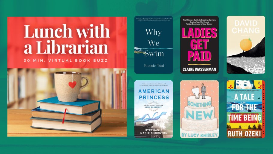 APLbrit's tweet photo. Join us virtually next week (6/3) at noon for fantastic reading recommendations from your favorite library folks! Check out our highlights from May below. 

Register here: https://t.co/432KjgUCnN
@ArlingtonVALib https://t.co/RIUq5afSpW