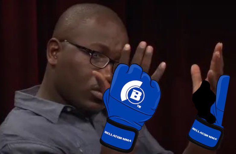 ScrapTalks's tweet photo. When you punch a homeless person and wake up in Bellators’ rankings https://t.co/zpyyiBZdLw