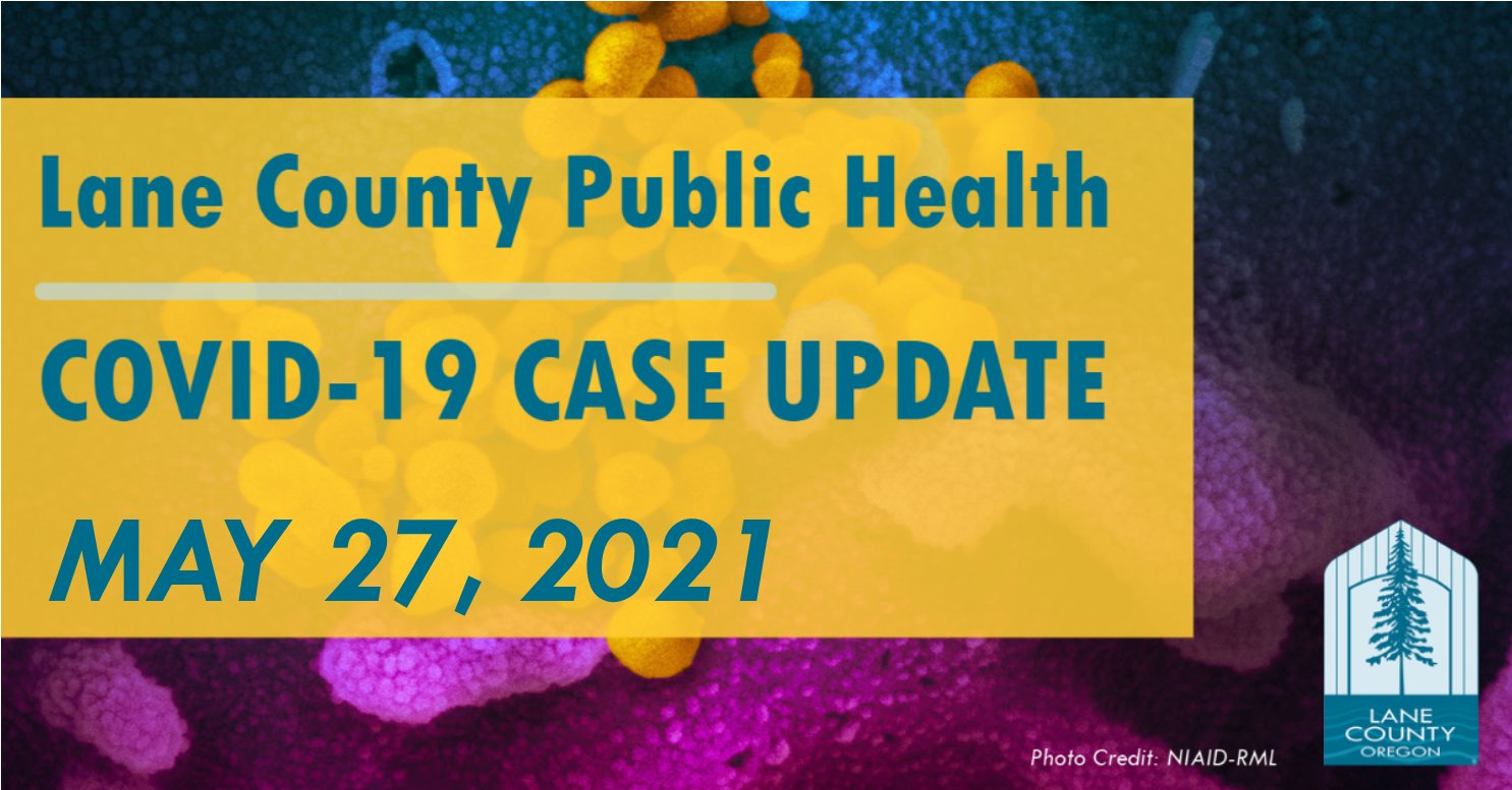 Lane County Gov on Twitter "COVID19 CASE UPDATE May 27 1000