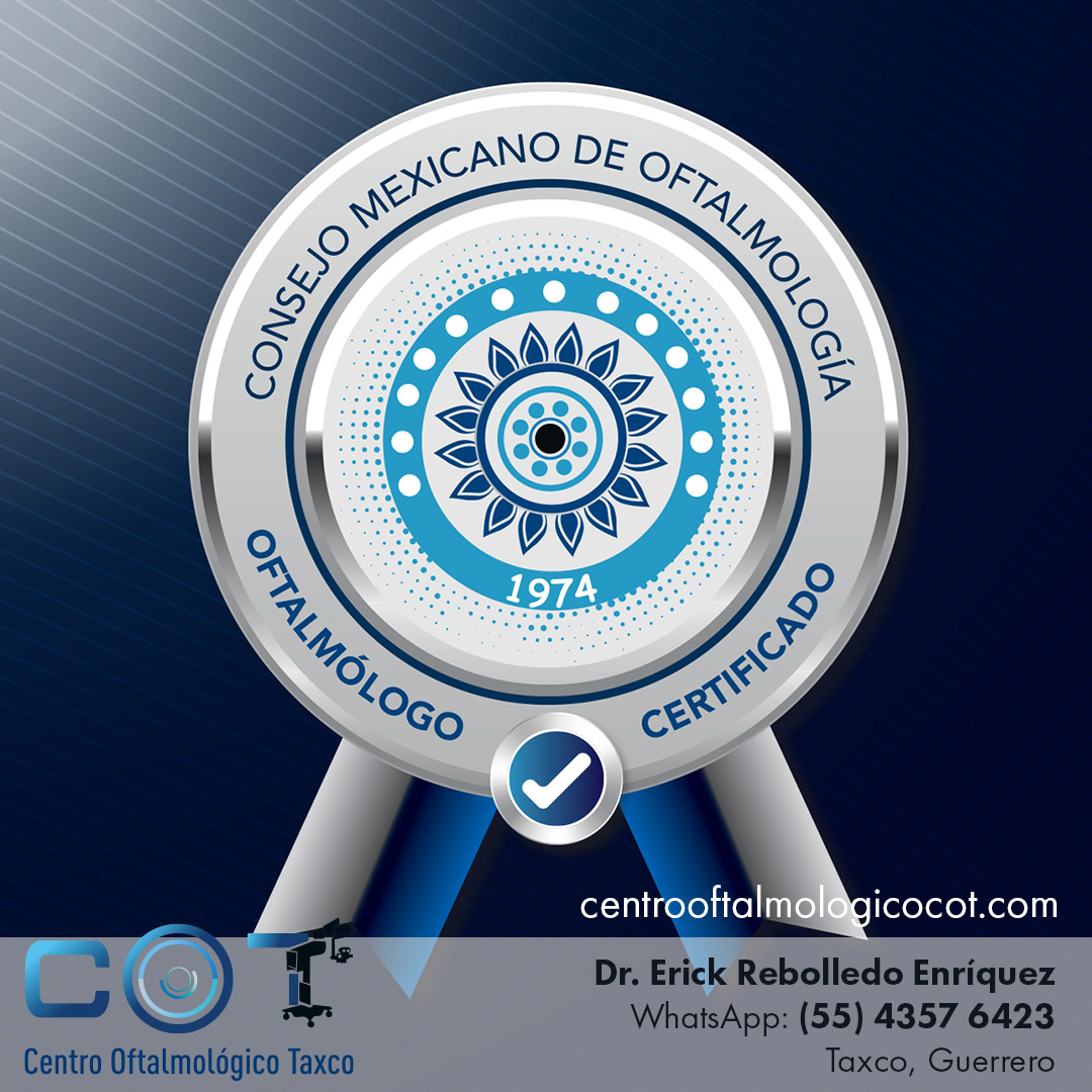 Más información: centrooftalmologicocot.com #CentroOftalmológicoCOT #OptometristaTaxco #OftalmologoGuerrero #CirugiasCataratasTaxco #OftalmologoCOT #LIO #LenteIntraocular #CirugiaCatarata #EstudiosOftalmologicos #SoyOftalmologoCertificado