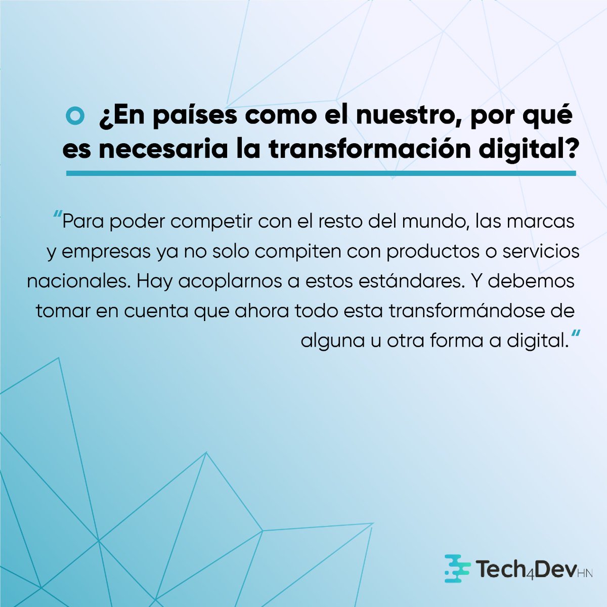 tech4devhn's tweet photo. El programa de aceleración buscó personas talentosas de áreas de diferente índole para poder ofrecer asesoramiento y formación efectiva y diversificada. Agradecemos en esta ocasión a @lord_and_goat por todo su apoyo y buena actitud.
#ConectandoIdeas #Startups #Tech4DevHN https://t.co/YwaQTh0moT
