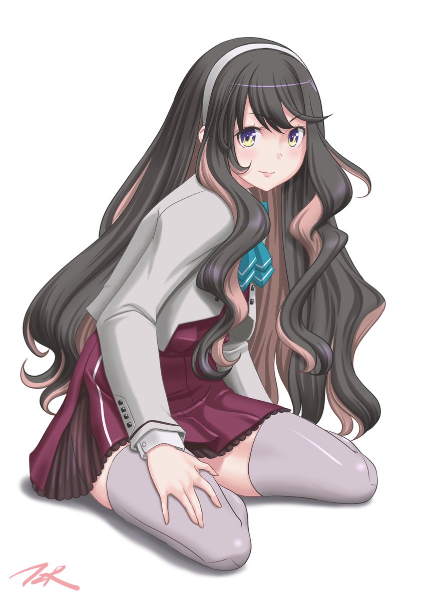 なんか色々試したら大人っぽい長波になった
「最近長波姉が急に大人っぽくなった!」
と夕雲型のちんちくりん勢が騒ぎ出すわ…… 