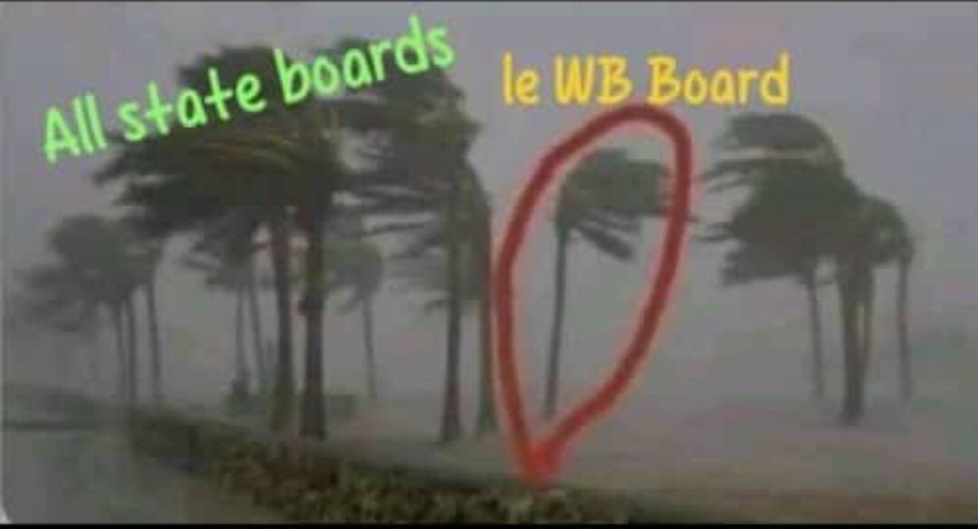 The_Subhodip's tweet photo. ছবিটাই যথেষ্ট @MamataOfficial @basu_bratya #cancelwbboardexams2021 https://t.co/Xym2SMjcvW