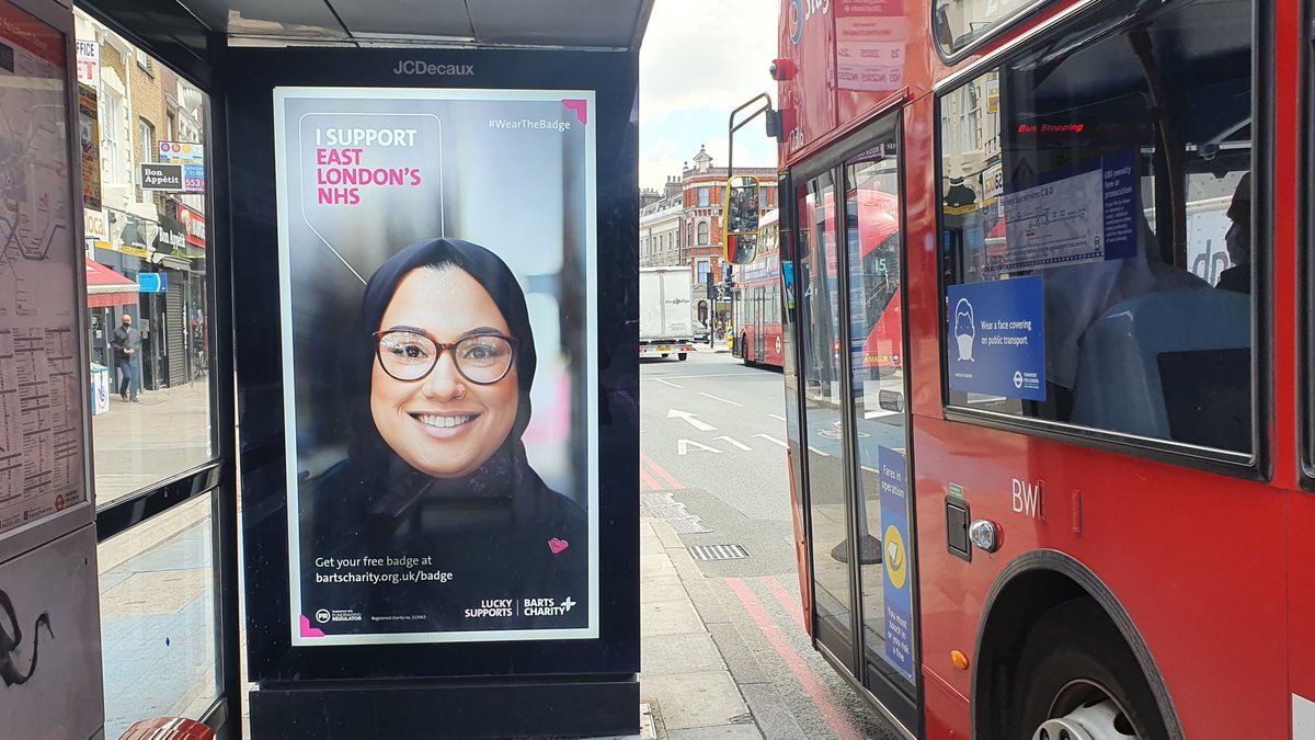 Barts_Charity's tweet photo. It's not too late to take part in our competition to win a £50 @westfieldstrat voucher ✨🎁✨

👀Spot a poster, take a pic and share on social media with the #WearTheBadge hashtag to enter. Ends Sunday.

More info: https://t.co/w9h18OXmOK https://t.co/3hTNa5gGAJ